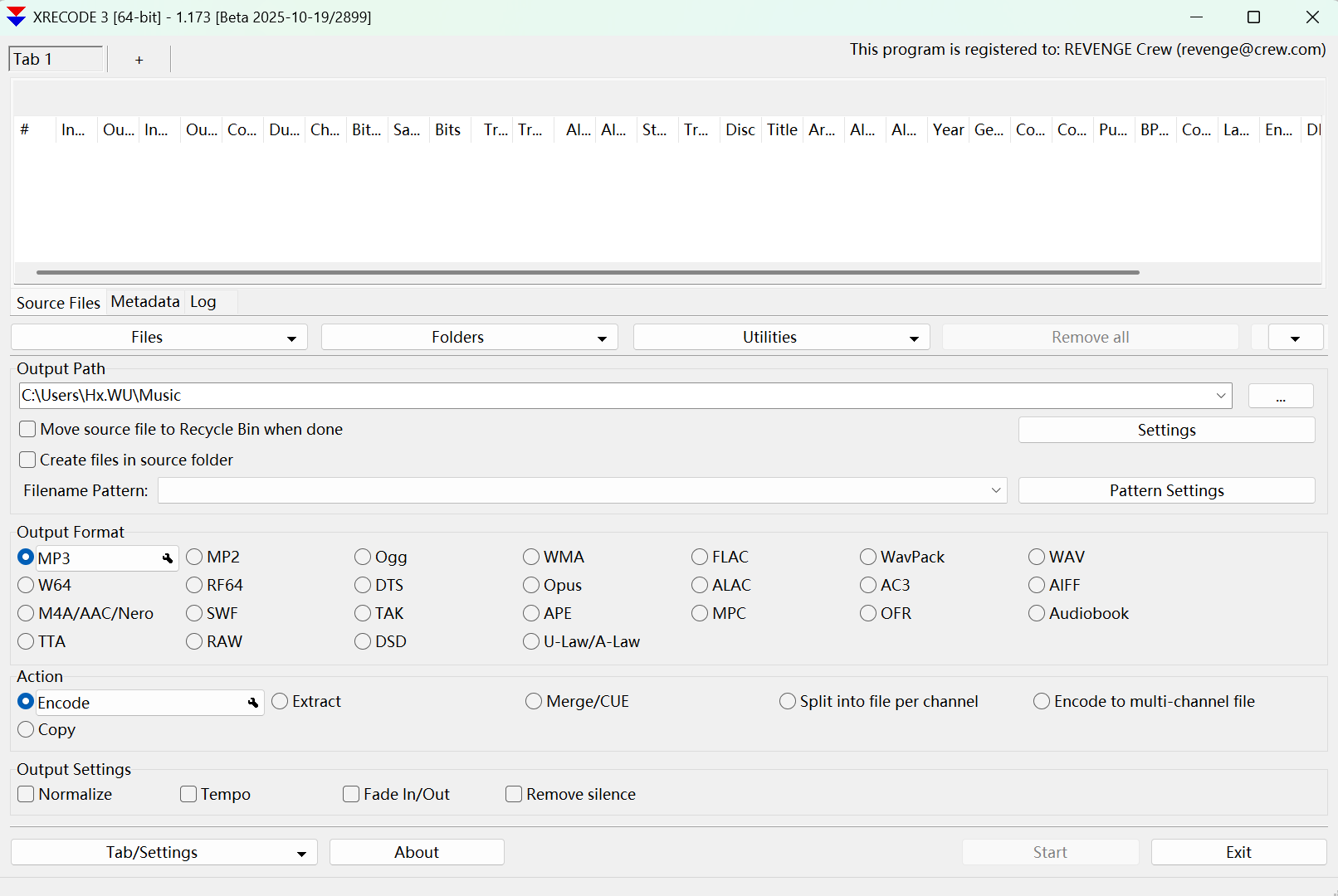 XRecode 3(音视频转换工具) v1.173 便携版